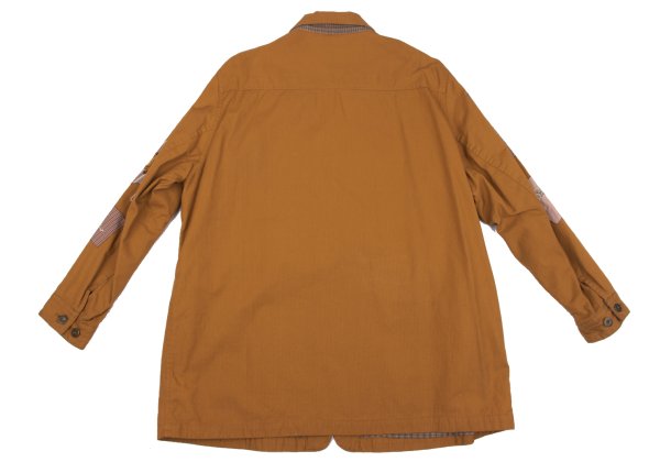 Pink House Karl Helmut Check Lining Patch Jacket Size M