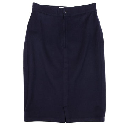 GIANNI VERSACE Purple Wool A-Line Skirt Size 40