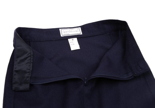GIANNI VERSACE Purple Wool A-Line Skirt Size 40