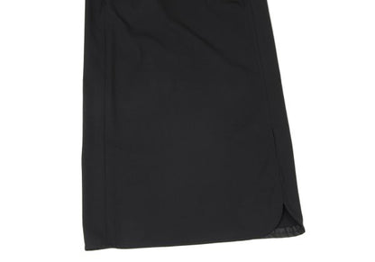 Y's Wool Gabardine Asymmetric Waist Cord Skirt Black Size 3