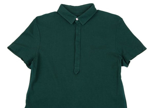 45rpm Cotton Polo Shirt Deep Green Size 3