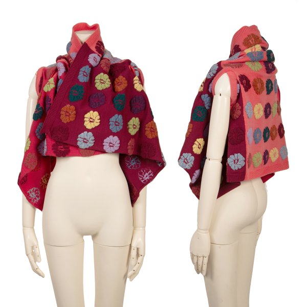 COMME des GARCONS 99AW Floral Cardigan Multi Size M
