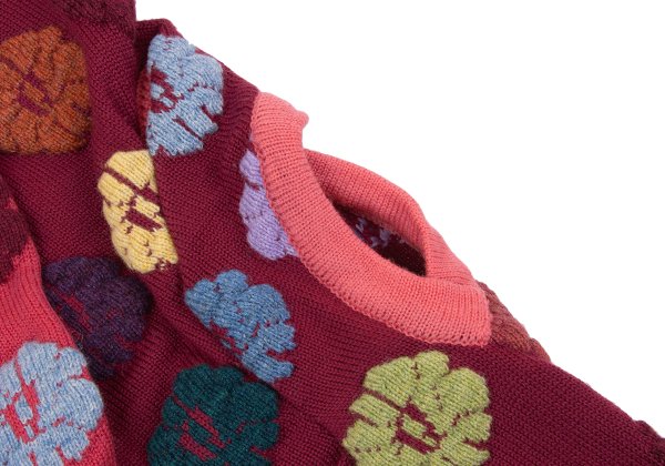 COMME des GARCONS 99AW Floral Cardigan Multi Size M