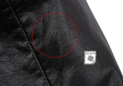 tricot COMME des GARCONS 80s Leather Jacket Black Size M