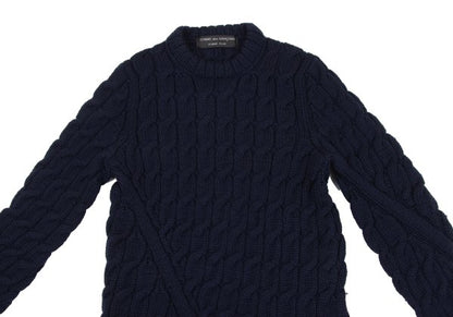 COMME des GARCONS HOMME PLUS 97AW Wool Sweater Navy Size M