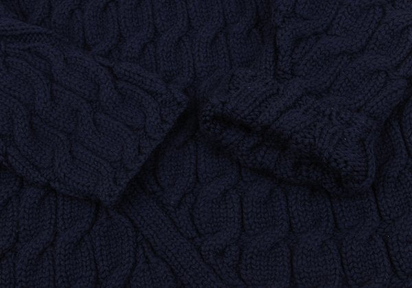 COMME des GARCONS HOMME PLUS 97AW Wool Sweater Navy Size M