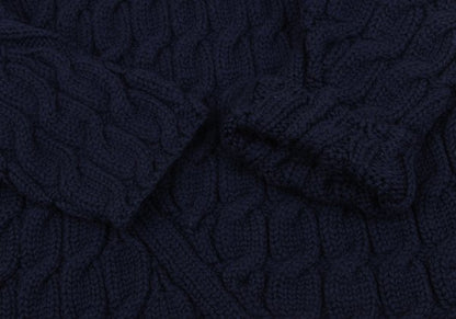 COMME des GARCONS HOMME PLUS 97AW Wool Sweater Navy Size M