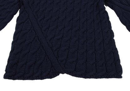 COMME des GARCONS HOMME PLUS 97AW Wool Sweater Navy Size M