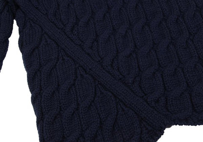 COMME des GARCONS HOMME PLUS 97AW Wool Sweater Navy Size M