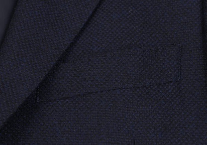 Papas Loro Piana Cashmere Wool Silk Jacket Blue Size S