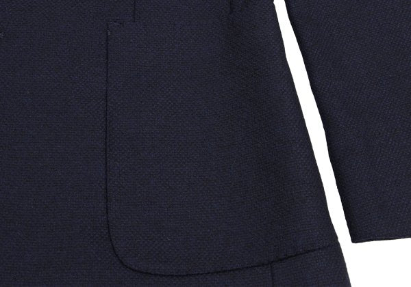 Papas Loro Piana Cashmere Wool Silk Jacket Blue Size S