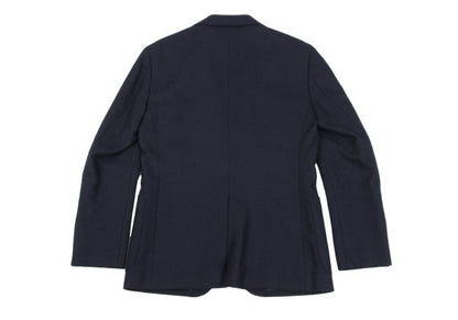 Papas Loro Piana Cashmere Wool Silk Jacket Blue Size S