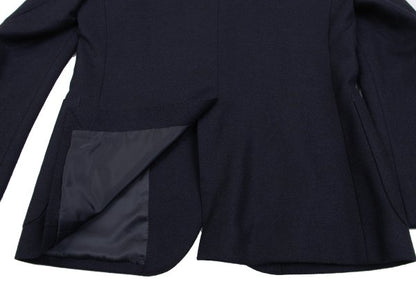 Papas Loro Piana Cashmere Wool Silk Jacket Blue Size S