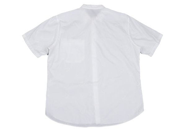 Papas ISLAND Hat Embroidered Cotton Shirt White Size 48M