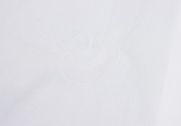 Papas ISLAND Hat Embroidered Cotton Shirt White Size 48M