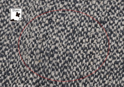 Mademoiselle NON NON Linen Silk Tweed Pants Navy Size 38M