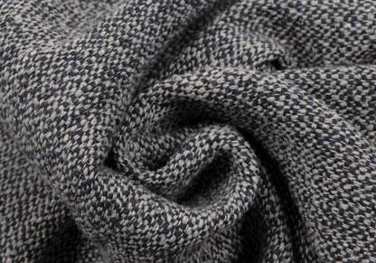 Mademoiselle NON NON Linen Silk Tweed Pants Navy Size 38M