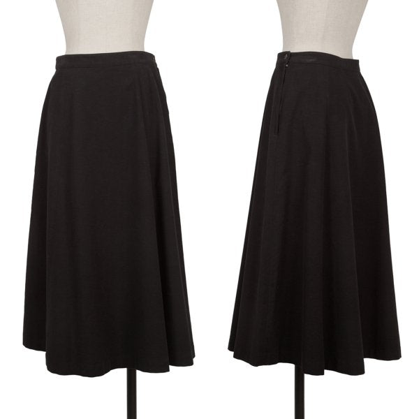 Mademoiselle NON NON Cotton Stretch Skirt Black Size 38M