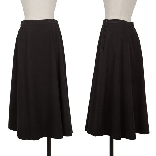 Mademoiselle NON NON Cotton Stretch Skirt Black Size 38M