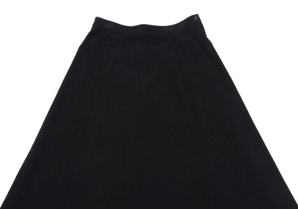 Mademoiselle NON NON Cotton Stretch Skirt Black Size 38M