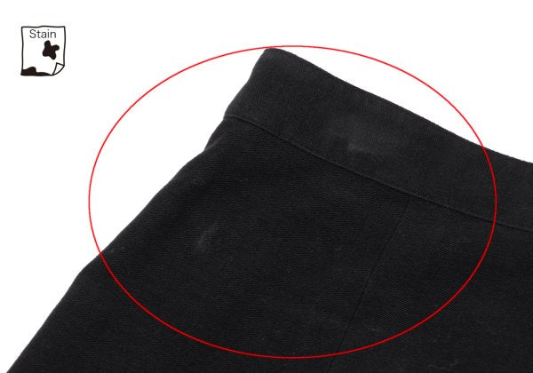 Mademoiselle NON NON Cotton Stretch Skirt Black Size 38M