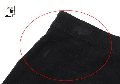 Mademoiselle NON NON Cotton Stretch Skirt Black Size 38M