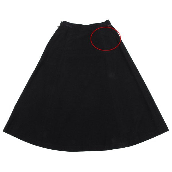 Mademoiselle NON NON Cotton Stretch Skirt Black Size 38M