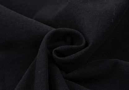 Mademoiselle NON NON Cotton Stretch Skirt Black Size 38M