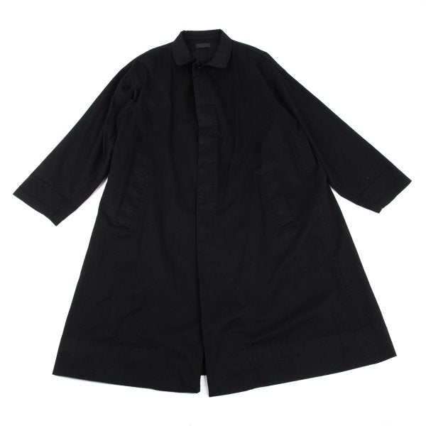 s'yte Cotton Gabardine Stand Collar Coat Black Size 3