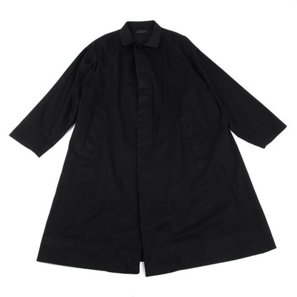 s'yte Cotton Gabardine Stand Collar Coat Black Size 3