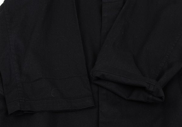s'yte Cotton Gabardine Stand Collar Coat Black Size 3