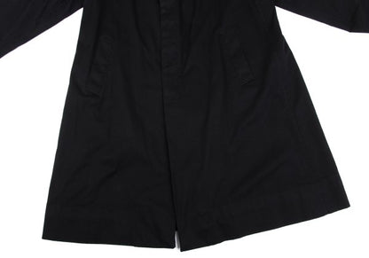 s'yte Cotton Gabardine Stand Collar Coat Black Size 3