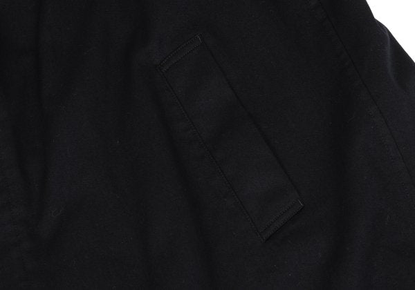 s'yte Cotton Gabardine Stand Collar Coat Black Size 3