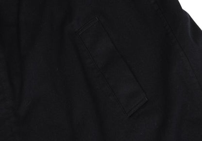 s'yte Cotton Gabardine Stand Collar Coat Black Size 3
