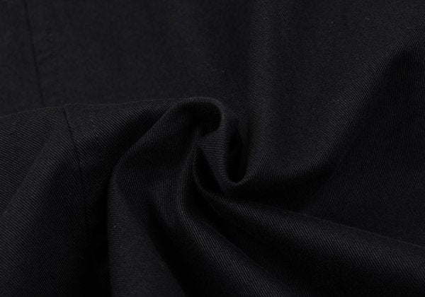 s'yte Cotton Gabardine Stand Collar Coat Black Size 3