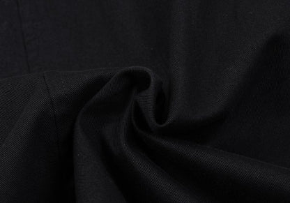s'yte Cotton Gabardine Stand Collar Coat Black Size 3