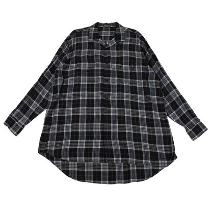 Y's for men Rayon Open Collar Check Shirt Multi Size L