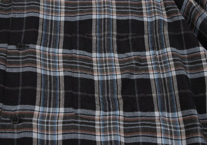 Y's for men Rayon Open Collar Check Shirt Multi Size L