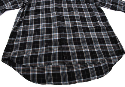 Y's for men Rayon Open Collar Check Shirt Multi Size L