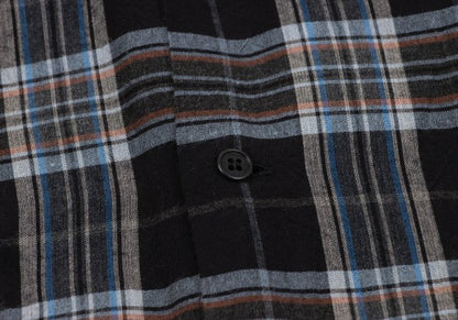 Y's for men Rayon Open Collar Check Shirt Multi Size L