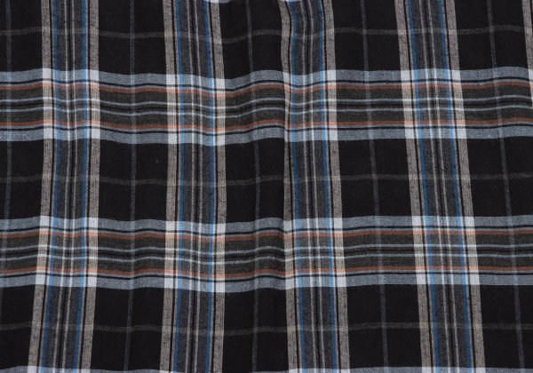 Y's for men Rayon Open Collar Check Shirt Multi Size L
