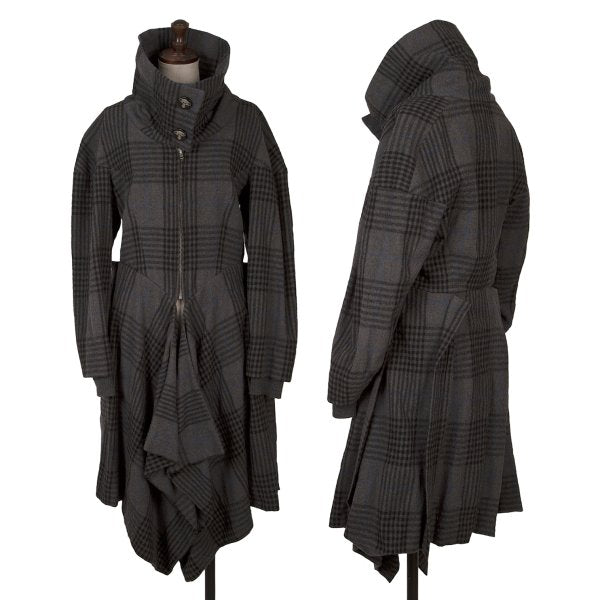 Vivienne Westwood Red Label Wool Cotton Coat Gray Size 2
