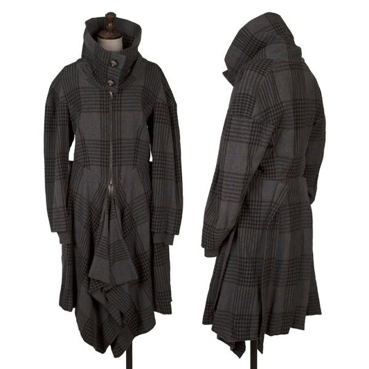 Vivienne Westwood Red Label Wool Cotton Coat Gray Size 2