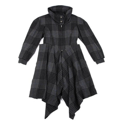 Vivienne Westwood Red Label Wool Cotton Coat Gray Size 2