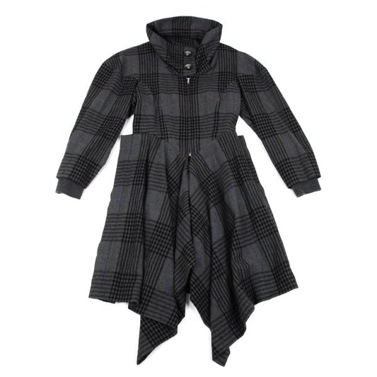 Vivienne Westwood Red Label Wool Cotton Coat Gray Size 2
