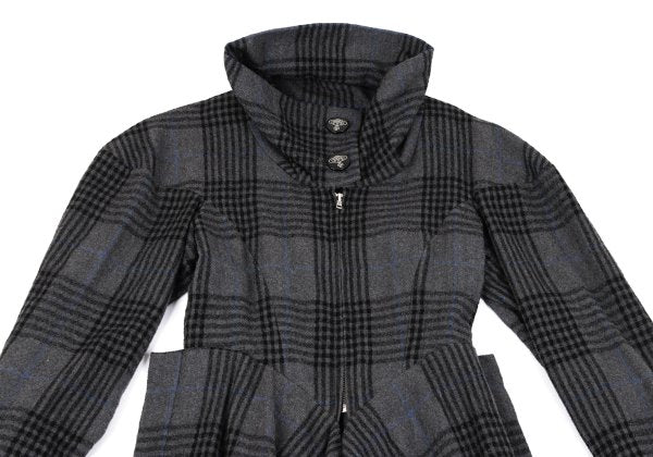 Vivienne Westwood Red Label Wool Cotton Coat Gray Size 2