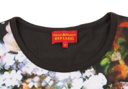 Vivienne Westwood Red Label Floral L/S Tee Brown Size 2