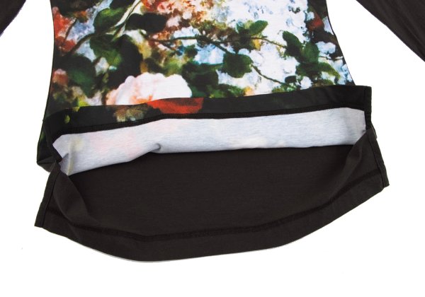 Vivienne Westwood Red Label Floral L/S Tee Brown Size 2