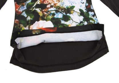 Vivienne Westwood Red Label Floral L/S Tee Brown Size 2