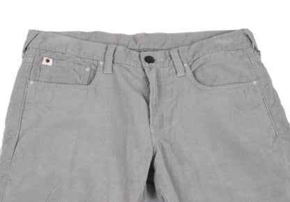 45rpm Cotton Corduroy Pants Light Gray Size 30